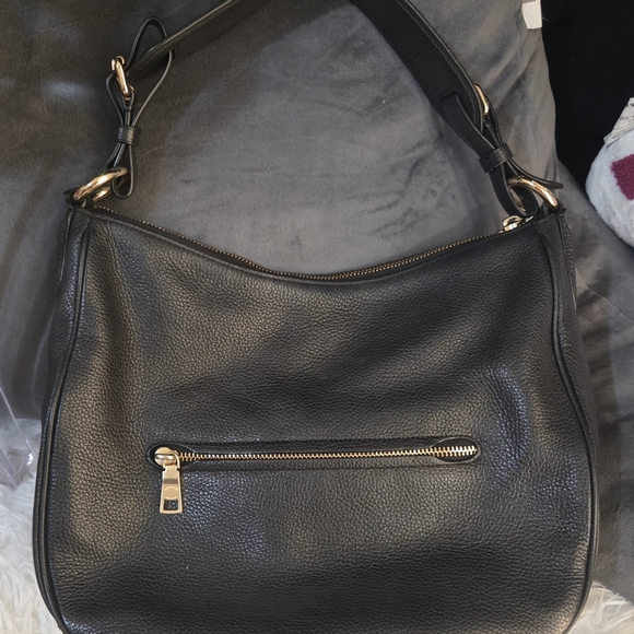 Coach Black Leather Shoulder Bag - Picture 2 of 14
